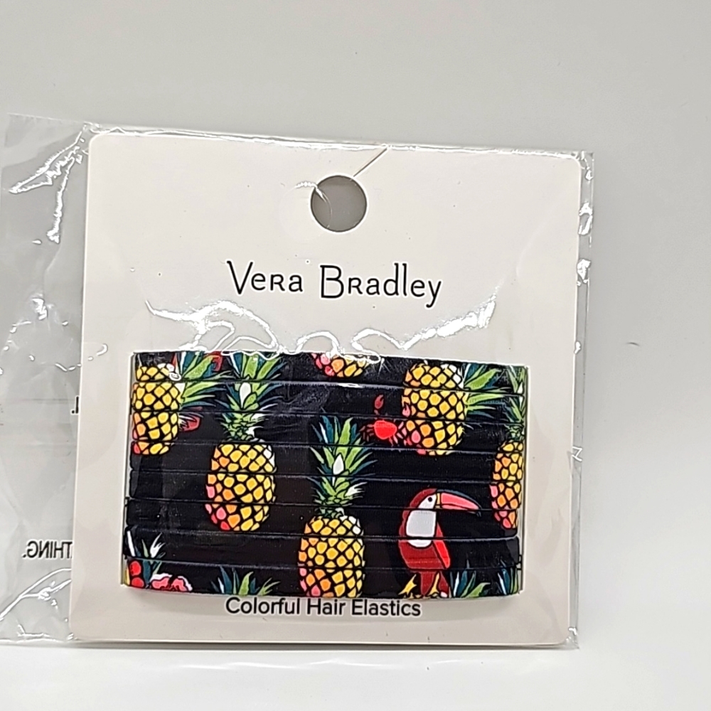 Vera Bradley Colorful Hair Elastics NWTS